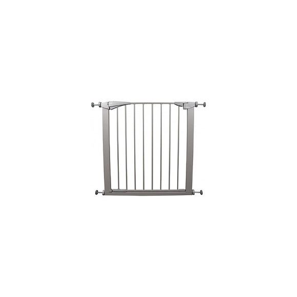Barrière De Sécurité Salus Grise.  De 79-84 Cm X 76 Cm. Pour Chien - Flamingo Pet Products - Fl-520025