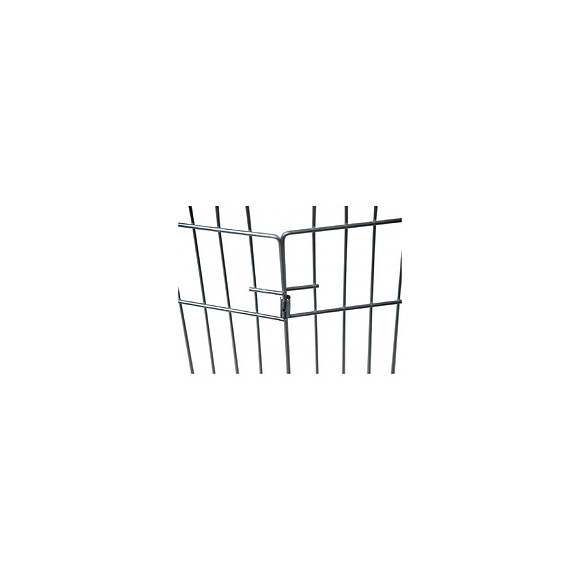 Parc Hexagonal Avec Filet 76 X 61 Cm . Pour Chiot Et Grand Rongeurs. - Vadigran - Va-18018