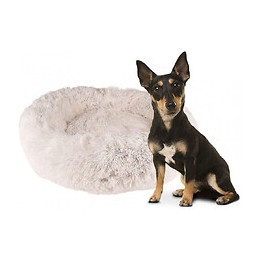 Coussin Krems Rond, Anti Stress Couleur Blanc Ø 70 Cm. Pour Chiens - Flamingo Pet Products - Fl-519468