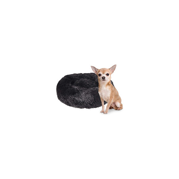 Coussin Krems Rond, Anti Stress, Couleur Noir Ø 50 Cm. Pour Chiens - Flamingo Pet Products - Fl-519469