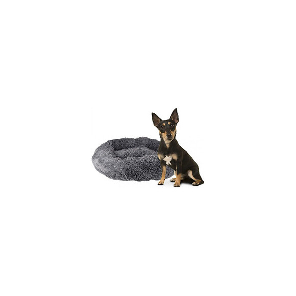 Coussin Krems Rond, Couleur Gris Ø 70 Cm. Pour Chiens. - Flamingo Pet Products - Fl-519465