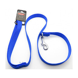 Laisse Nylon . Taille 1 M . 20 Mm . Couleur Bleu. Pour Chien. - Zolux - Zo-463619bl