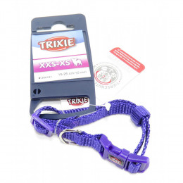 Collier Premium Taille Xxs - Xs . 15-25 Cm. Couleur Violet.  Pour Chien. - Trixie - Tr-202121