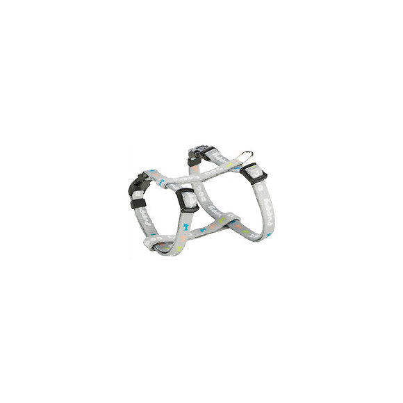 Harnais Junior Pour Chiot Avec Laisse. Dimensions: 23-34 Cm/8 Mm. Couleur Gris. - Trixie - Tr-15340