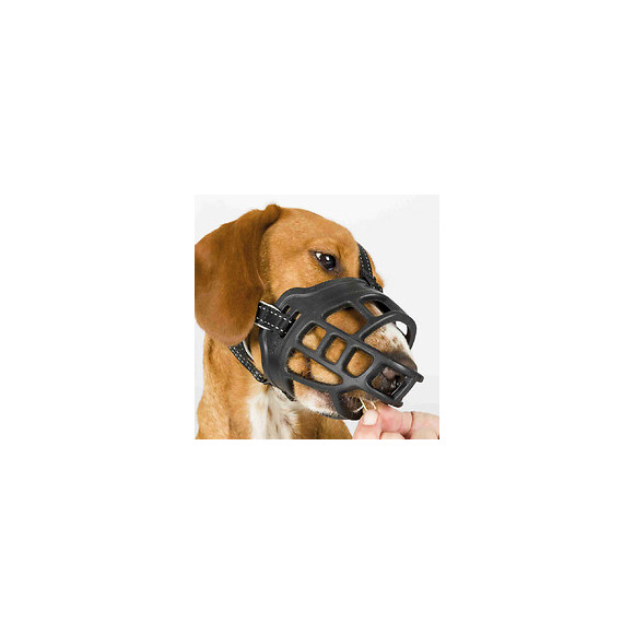 Muselière Muzzle Flex, En Silicone Taille: Xl. Pour Chien Type Danois, Leonberg - Trixie - Tr-17616