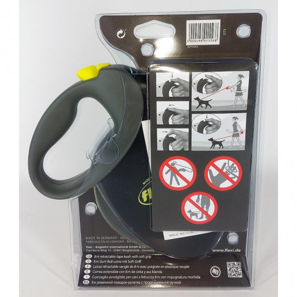 Flexi Néon Giant L Sangle 8 Mètres. Laisse Pour Chien Max 50 Kg. - Flexi - Zo-464248