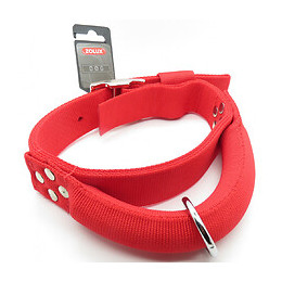 Collier Nylon Avec Poignée T 60. Rouge Pour Chien. - Zolux - Zo-463680r