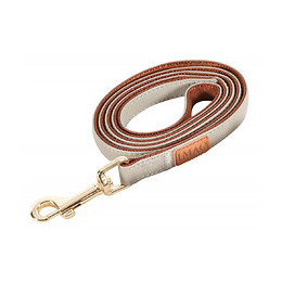Laisse Imao Mayfair. 20 Mm. X 1.2 Mètre. Couleur Taupe. Pour Chien. - Zolux - Zo-466766tau