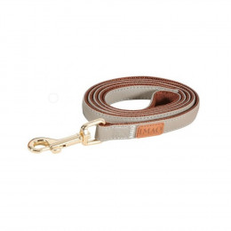 Laisse Imao Mayfair. 25 Mm. X 1.2 Mètre. Couleur Taupe. Pour Chien. - Zolux - Zo-466767tau