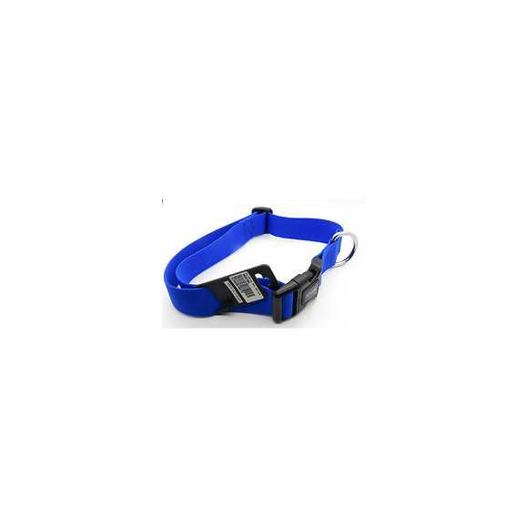 Collier Nylon . Taille 50 - 80  Cm . 40 Mm . Couleur Bleu. Pour Chien. - Zolux - Zo-463670bl
