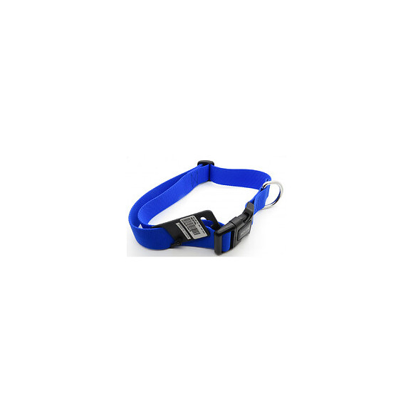 Collier Nylon . Taille 50 - 80  Cm . 40 Mm . Couleur Bleu. Pour Chien. - Zolux - Zo-463670bl