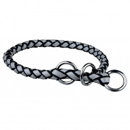 Collier Cavo. Taille L. 52-60 Cm Ø18 Mm. Semi Étrangleur  Noir. - Trixie - Tr-13641