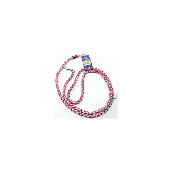 Laisse Réglable Cavo Reflect Fushia. Taille S-m. 2 Mètres Ø12mm. Pour Chien - Trixie - Tr-135811