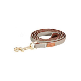 Laisse Imao Mayfair. 25 Mm. X 1.2 Mètre. Couleur Taupe. Pour Chien. - Zolux - Zo-466767tau