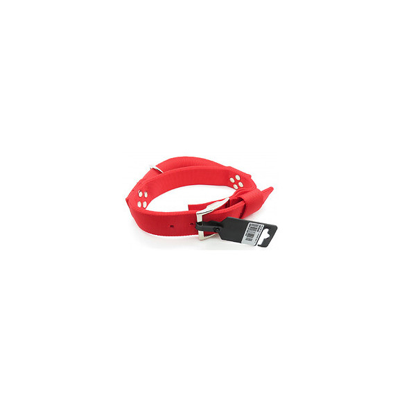 Collier Nylon Avec Poignée T 60. Rouge Pour Chien. - Zolux - Zo-463680r