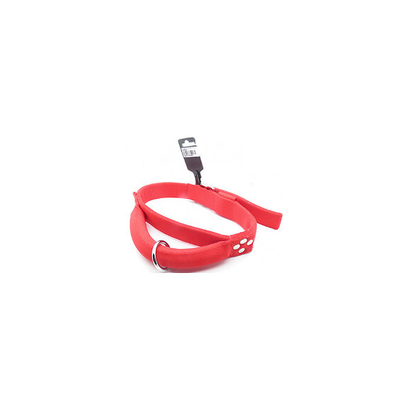 Collier Nylon Avec Poignée T 75. Rouge Pour Chien. - Zolux - Zo-463683r