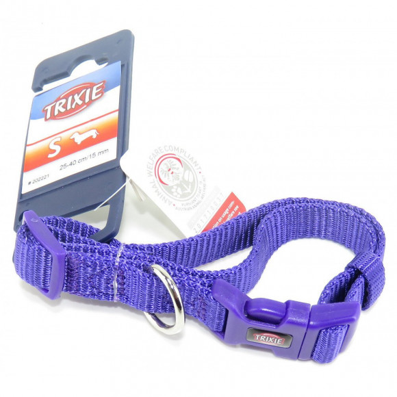 Collier Premium Taille S . Couleur Violet.  Pour Chien. - Trixie - Tr-202221