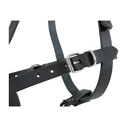 Muselière Police Noire. Taille 8. Convient Pour Les Dogues Allemands. - Zolux - Zo-448208