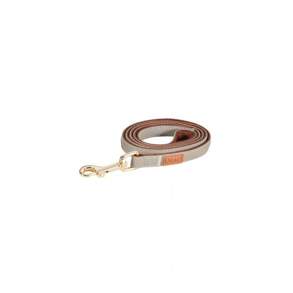 Laisse Imao Mayfair. 15 Mm. X 1.2 Mètre. Couleur Taupe. Pour Chien. - Zolux - Zo-466765tau