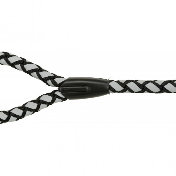 Laisse  Cavo Reflect Noir. Taille L-xl. 1 Mètre Ø 18 Mm. Pour Chien - Trixie - Tr-135701