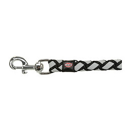 Laisse  Cavo Reflect Noir. Taille L-xl. 1 Mètre Ø 18 Mm. Pour Chien - Trixie - Tr-135701