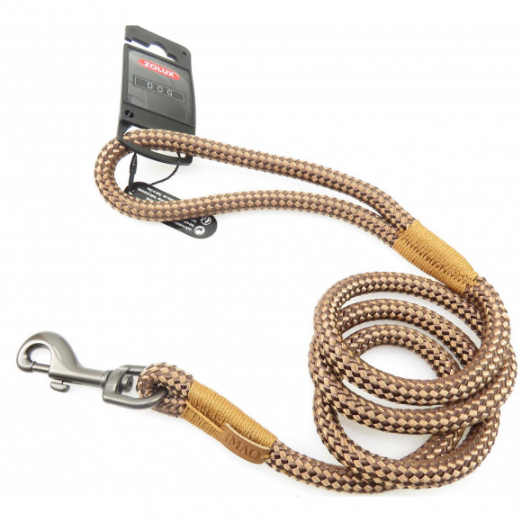 Laisse Imao Hyde Park. Ø 11 Mm X 1,2 Mètre. Chocolat . Pour Chien. - Zolux - Zo-466776cho