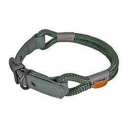 Collier Imao Hyde Park.  6 Mm X 40 Cm. Kaki . Pour Chien. - Zolux - Zo-466777kak