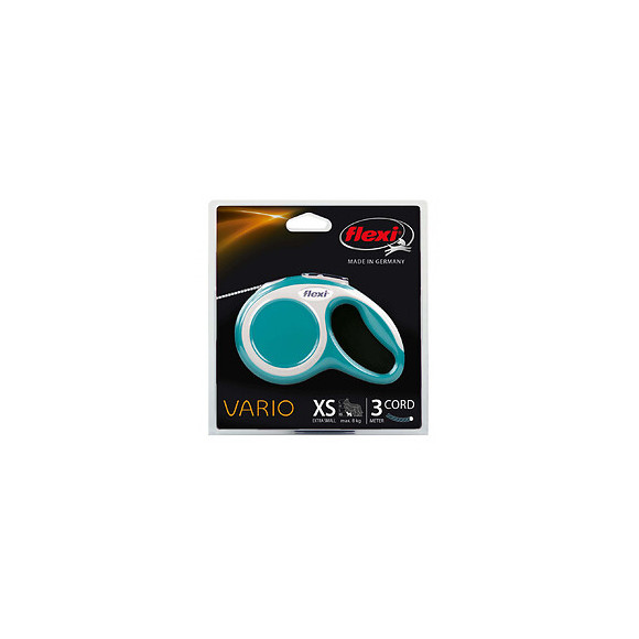 Max 8 Kg Cordon De 3 M. Flexi Vario  Turquoise Laisse Pour Chien - Flexi - Fl-1032256