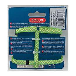 Harnais Xs Puppy Pixie. 8 Mm. 18 À 29 Cm. Couleur Vert. Pour Chiots - Zolux - Zo-466743ver