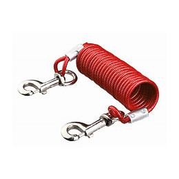 Chaîne D'attache Avec Câble En Spirale 5 M - Trixie - Tr-22945