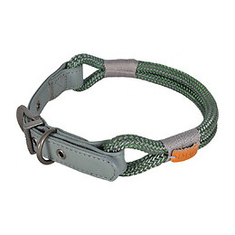 Collier Imao Hyde Park.  11 Mm X 60 Cm. Kaki . Pour Chien. - Zolux - Zo-466779kak
