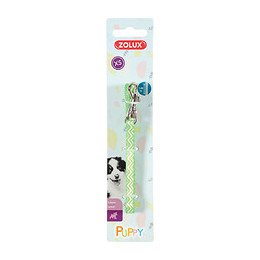 Laisse Puppy Pixie. 8 Mm . Longueur 1,20 M. Couleur Vert. Pour Chiots - Zolux - Zo-466742ver