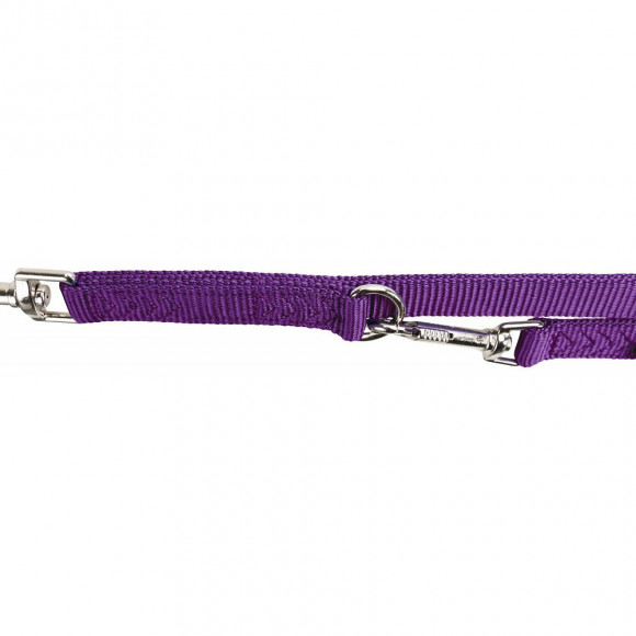 Laisse Réglable Double Épaisseur. Taille Xs. Couleur Violet. Pour Chien - Trixie - Tr-201021