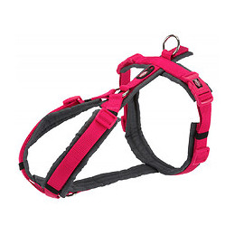Harnais Trekking Pour Chien. Taille M .   Couleur : Rose/gris Graphite - Trixie - Tr-1997211