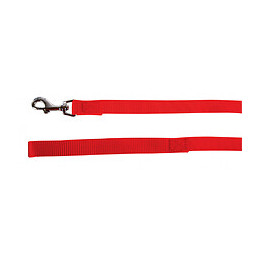 Laisse Nylon . Taille 1 M . 20 Mm . Couleur Rouge. Pour Chien. - Zolux - Zo-463619r
