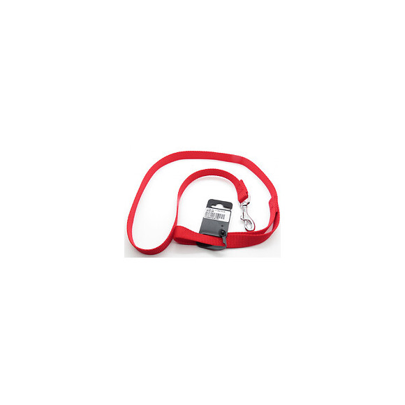 Laisse Nylon . Taille 1 M . 20 Mm . Couleur Rouge. Pour Chien. - Zolux - Zo-463619r