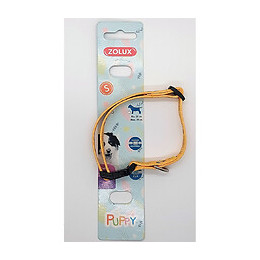 Collier Puppy Mascotte. 13 Mm. 25 À 39 Cm. Couleur Jaune. Pour Chiots - Zolux - Zo-466738jau