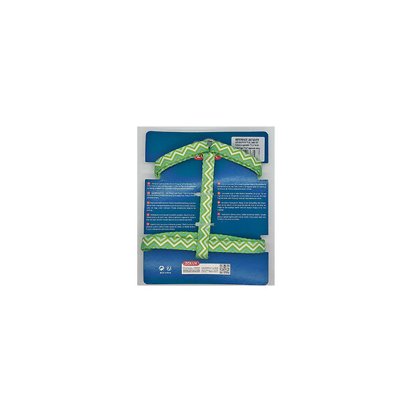 Harnais S Puppy Pixie. 13 Mm. 27 À 42 Cm. Couleur Vert. Pour Chiots - Zolux - Zo-466746ver