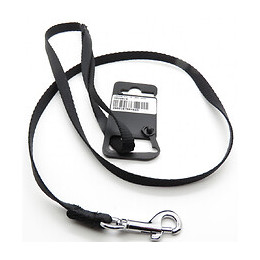 Laisse Nylon . Taille 1 M . 10 Mm . Couleur Noir. Pour Chien. - Zolux - Zo-463801n