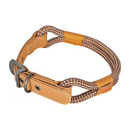Collier Imao Hyde Park.  11 Mm X 60 Cm. Chocolat . Pour Chien. - Zolux - Zo-466779cho