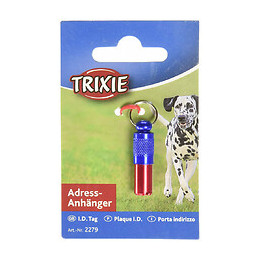 Tubes Adresse Rouge Et Bleu Pour Collier - Trixie - Tr-2279