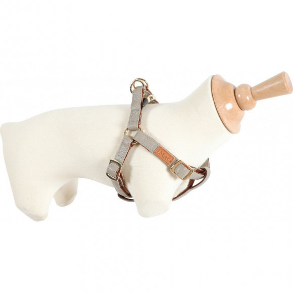 Harnais Imao Mayfair. 20 Mm Taupe Pour Chien. - Zolux - Zo-466772tau
