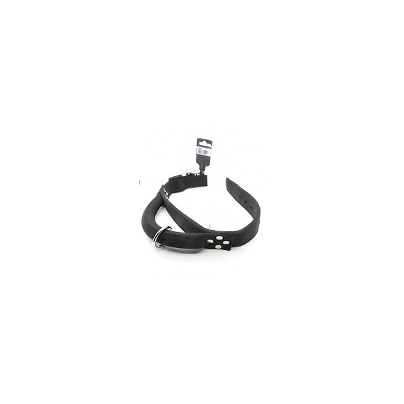 Collier Nylon Avec Poignée T 60. Noir Pour Chien. - Zolux - Zo-463680n