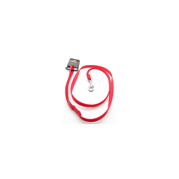 Laisse Nylon . Taille 1 M . 10 Mm . Couleur Rouge. Pour Chien. - Zolux - Zo-463801r