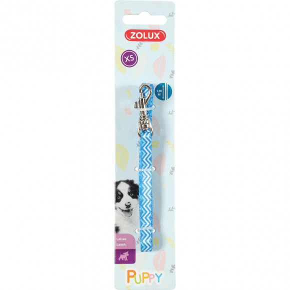 Laisse Puppy Pixie. 8 Mm . Longueur 1,20 M. Couleur Bleu. Pour Chiots - Zolux - Zo-466742ble