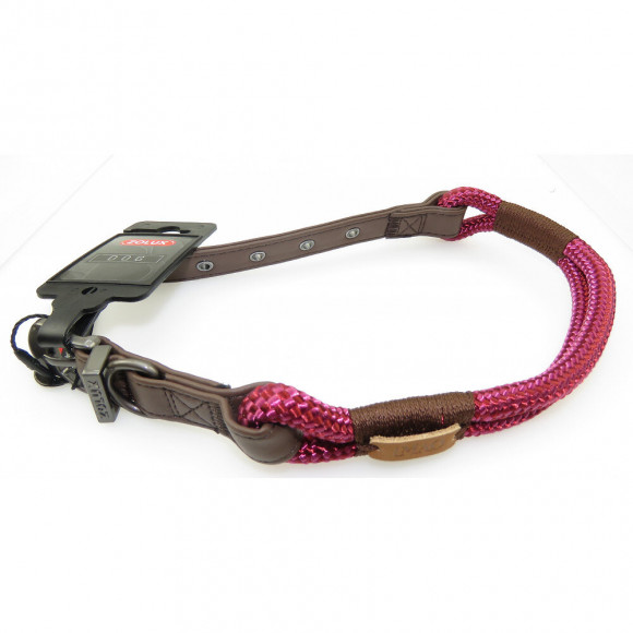 Collier Imao Hyde Park.  9 Mm X 50 Cm. Fuchsia . Pour Chien. - Zolux - Zo-466778fus