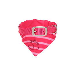 Collier Bandana Taille M. Couleur Fuschia.  Pour Chien. - Trixie - Tr-30913