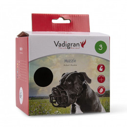 Muselière Caoutchouc. Taille 3. Pour Type De Chien Staff Ordinaire. - Vadigran - Va-16546