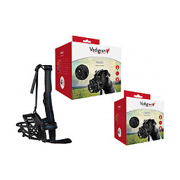 Muselière Caoutchouc. Taille 6. Pour Type De Chien Rottweiler. - Vadigran - Va-16549