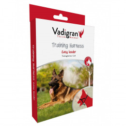 Harnais Licol Noir . Taille  M.  41-56 Cm. Pour Chien. - Vadigran - Va-16817